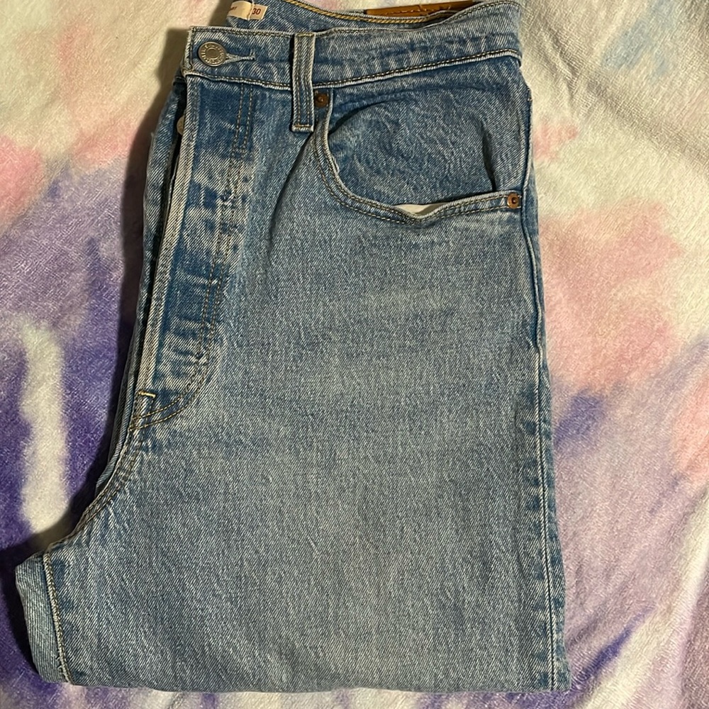 Levi’s ribcage straight jeans